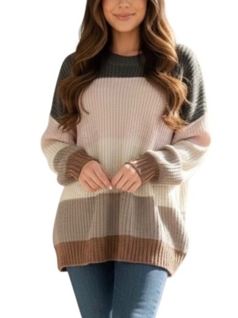 American Eagle Outfitters Slouchy Crew Neck Knit Sweater XS